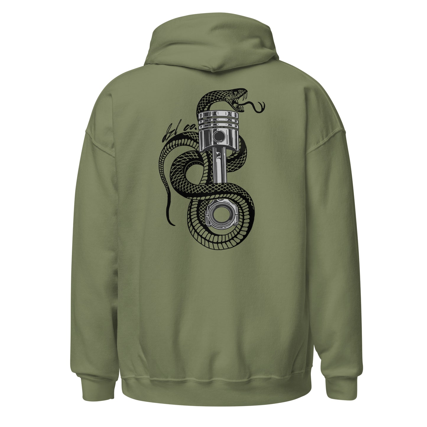 Snake & Piston Hoodie