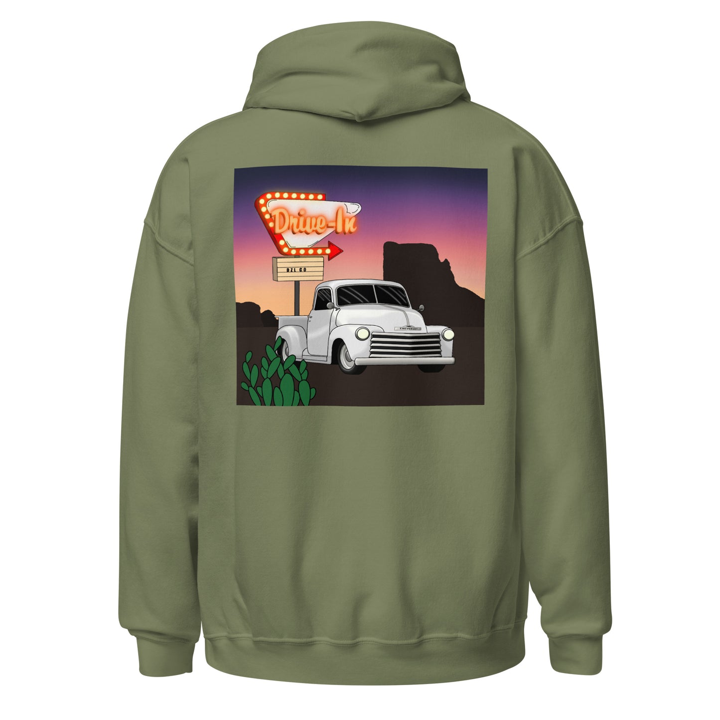 C3100 Drive In Hoodie